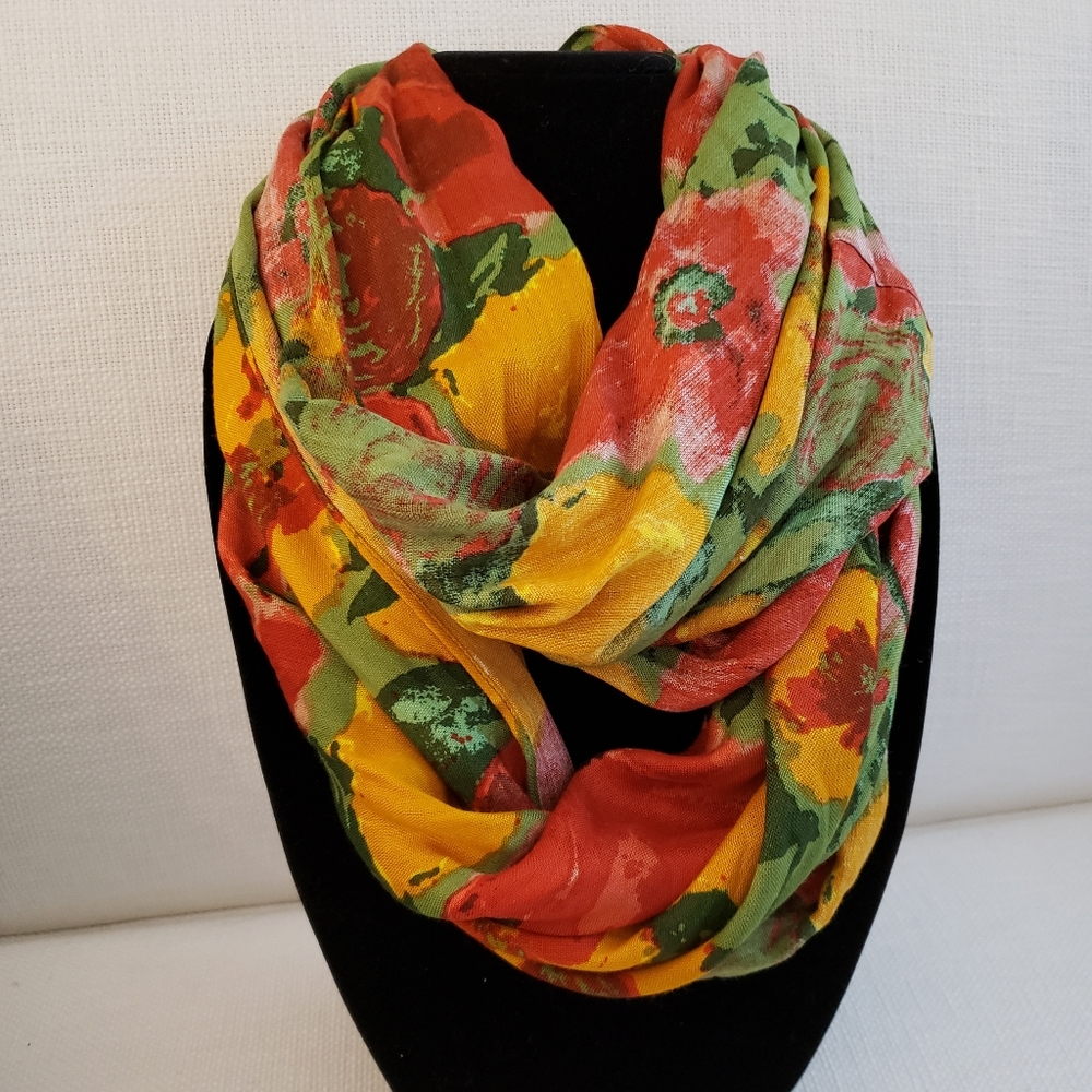 Infinity neck scarf